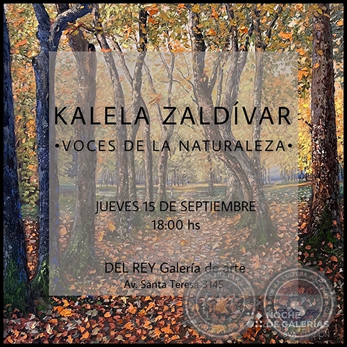 VOCES DE LA NATURALEZA - Artita: Kalela Zaldvar - Jueves, 15 de Septiembre de 2022
